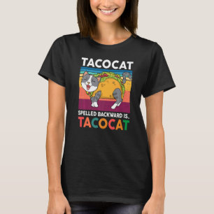Baby Taco Pojkar Kvinnor Söt Stavas Baklänges Tac T Shirt