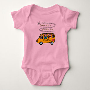 Baby Talk ~ Baby Sjungor ~ Skola Buss Sång ~ T Shirt