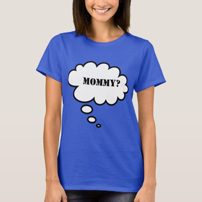 Baby Talking Mamma T Shirt (Framsida)