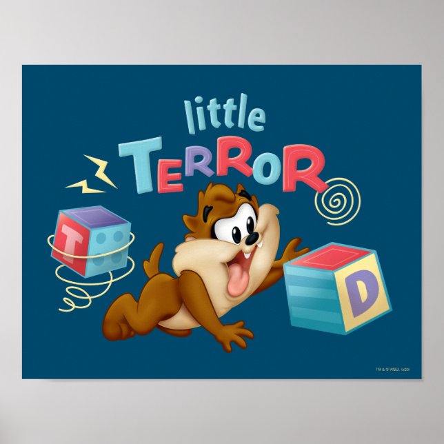Baby Taz | Little Terror Poster (Framsidan)