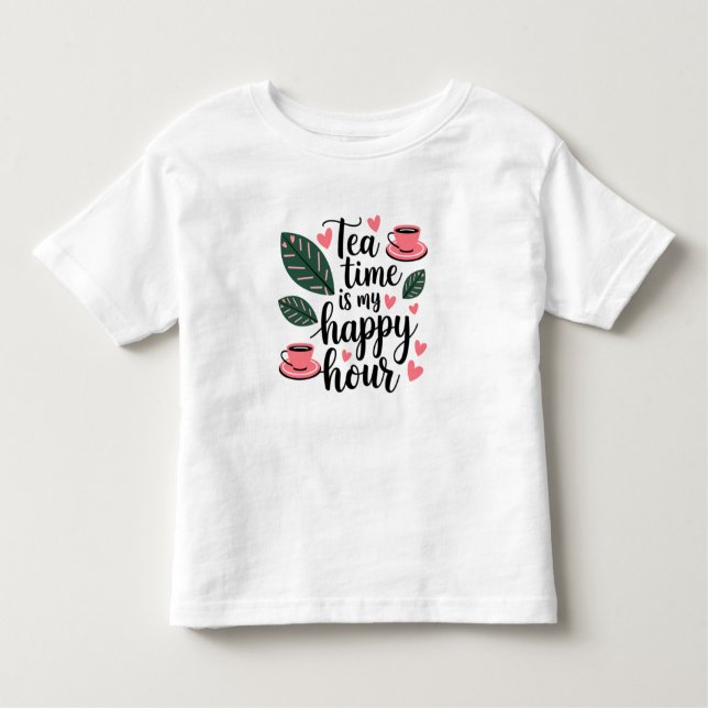 Baby Tea Party T Shirt (Framsida)