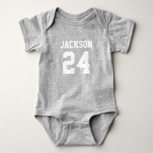 Baby Team Jersey Number och Monogram T Shirt