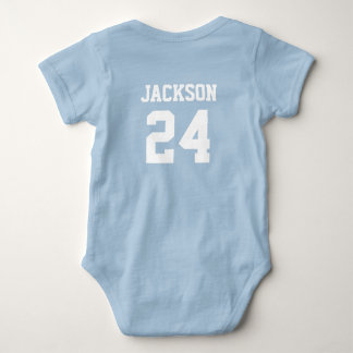 Baby Team Jersey Number och Monogram Tröja