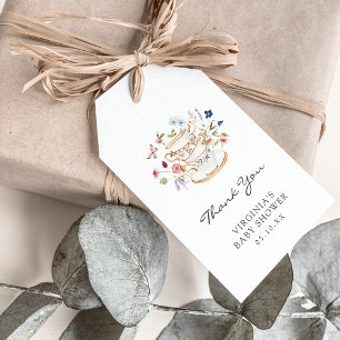 Baby Teaparty Presentkort Presentetikett