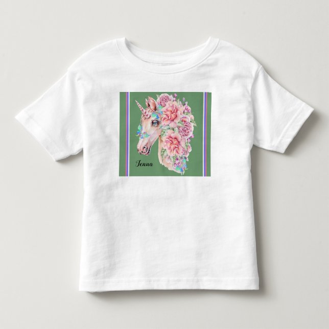 Baby Tee Girls med Magic Horse (Framsida)