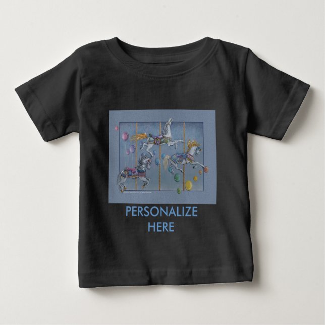 Baby Tees & Apparel - Carousel Opus One Tee Shirt (Framsida)