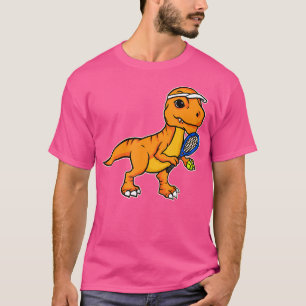 Baby tennis Sport Dinosaur for Boys Girls Tennis T Shirt