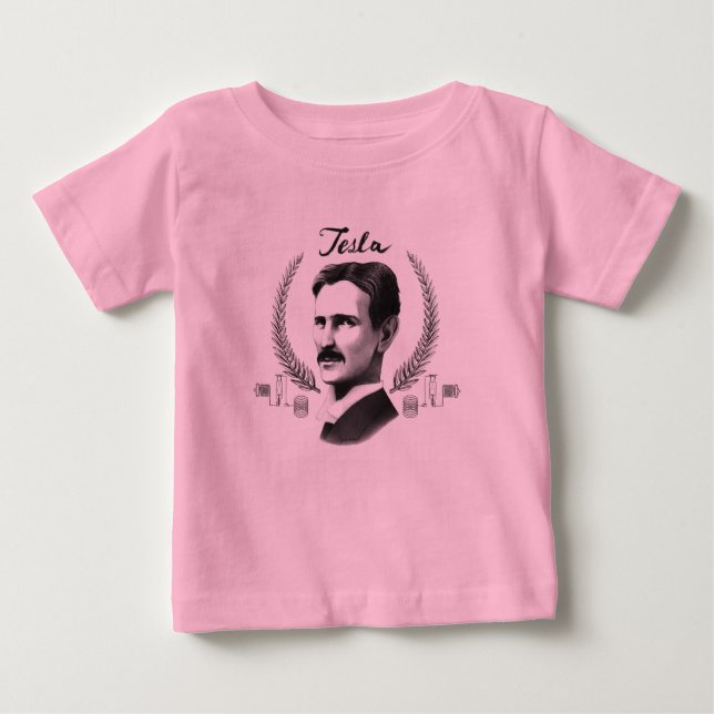 Baby Tesla Organic Tee (Framsida)