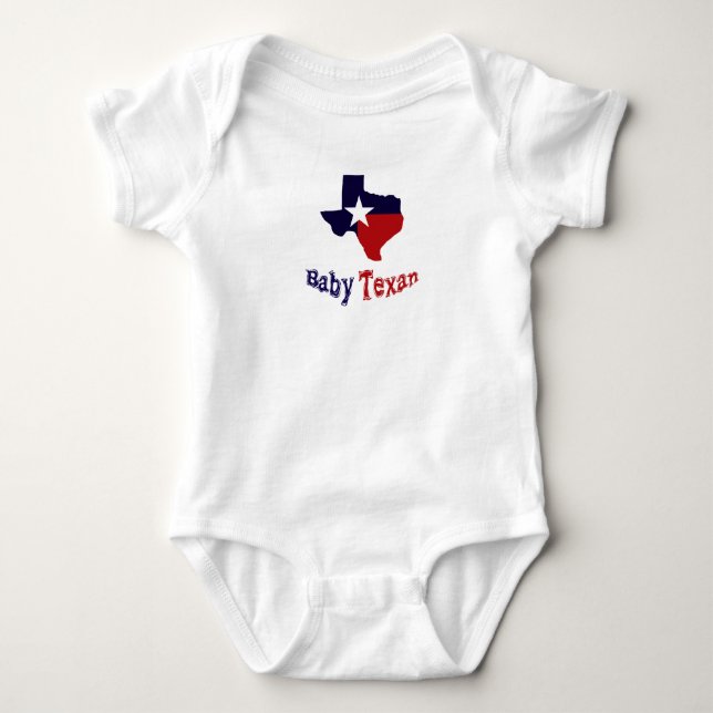 Baby Texan T Shirt (Framsida)