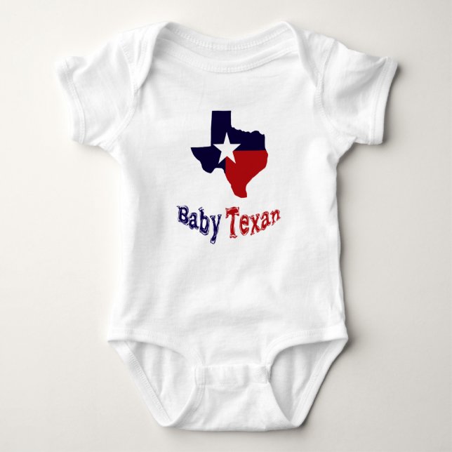 Baby Texan T Shirt (Framsida)