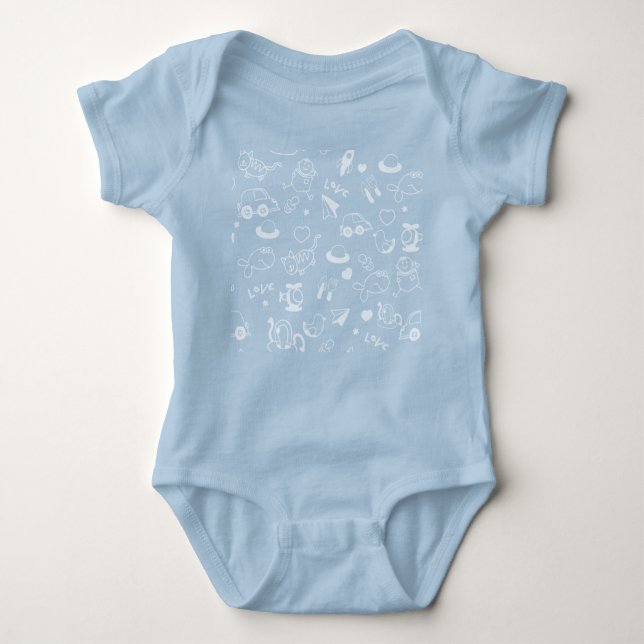Baby Thmet One-Biet T Shirt (Framsida)