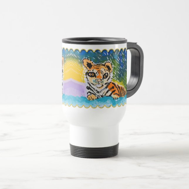 Baby Tiger "Art by Kids" Resemugg (Framsida höger)