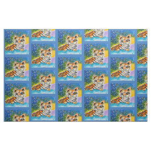 Baby Tiger "Art by Kids" Tyg