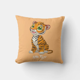 Baby Tiger Design Dekorativ kudde