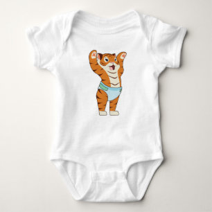 Baby Tiger med kalsonger T Shirt