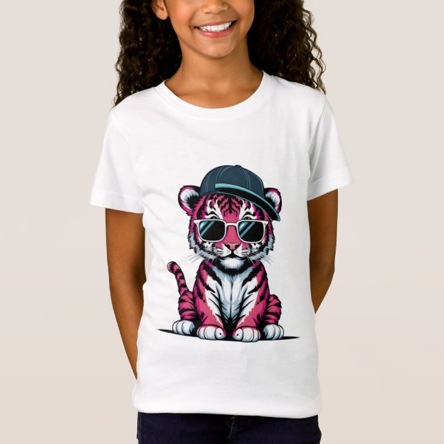 Baby Tiger T Shirt (Framsida)
