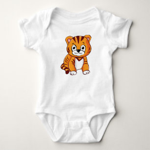 Baby Tiger Tecknad-65660 T Shirt
