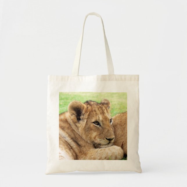 Baby Tiger tote bags Tygkasse (Framsidan)