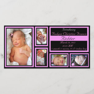 Baby-tillkännagivandet - Rosa Meddelande