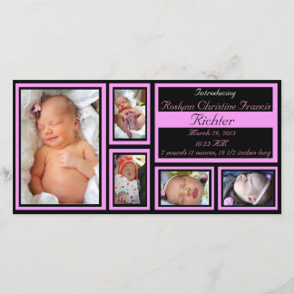 Baby-tillkännagivandet - Rosa Meddelande