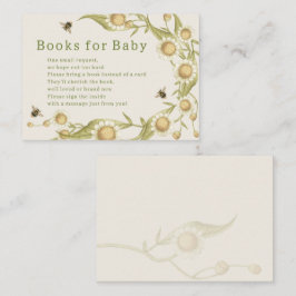 Baby to Bee Bokar for Baby Shower Tilläggskort