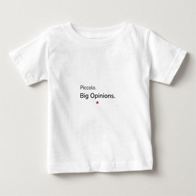 Baby & Toddler Shirt | Funny Personality Tee (Framsida)