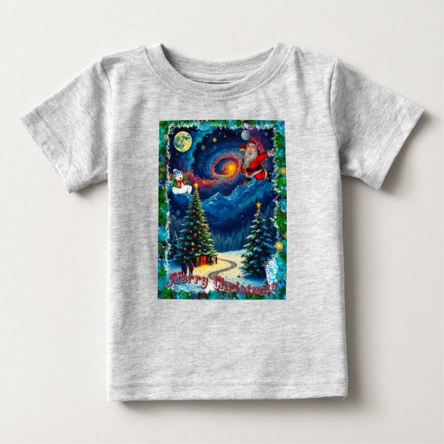 Baby Toppar & T-Shirts God jul (Framsida)
