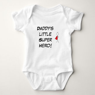 Baby toppna hjälte t-shirt