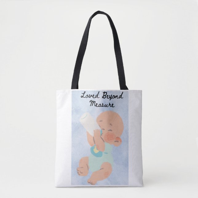 baby tote back tygkasse (Framsida)