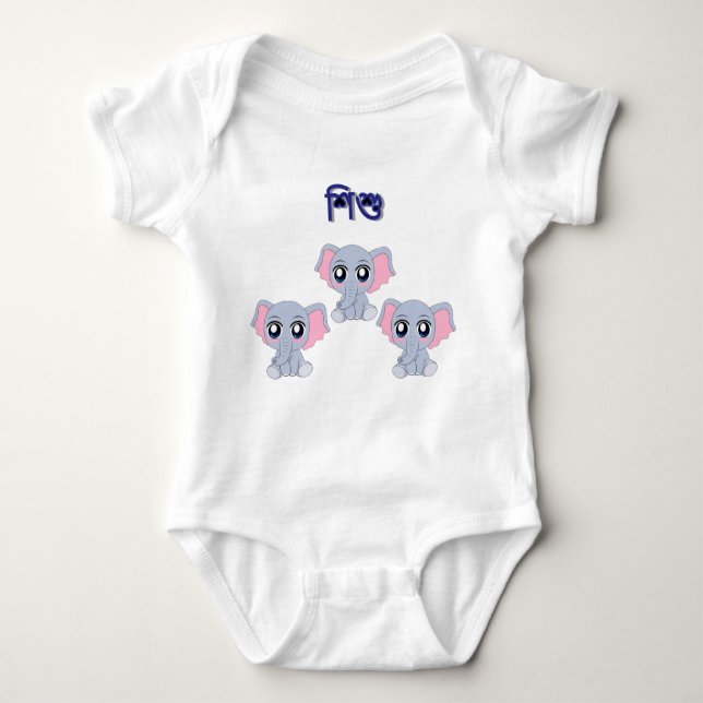 Baby Trasa T Shirt (Framsida)