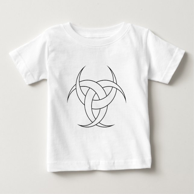 Baby Tribal Knut Grafisk T-Shirt (Framsida)