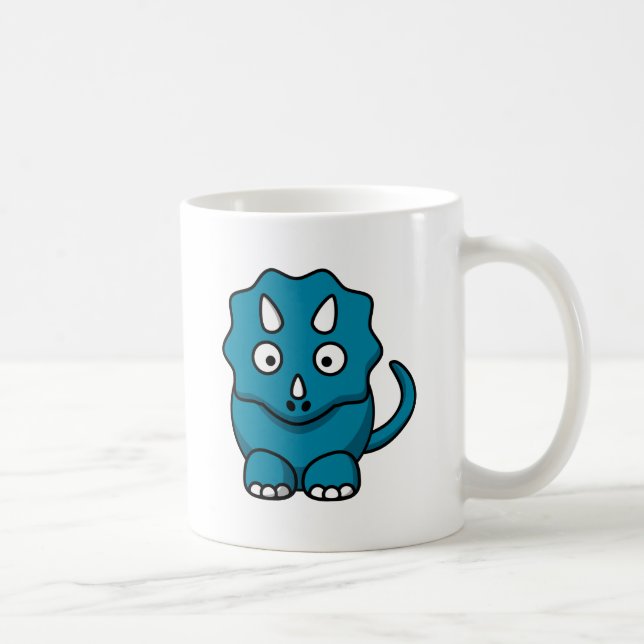 Baby Triceratops Kaffemugg (Höger)