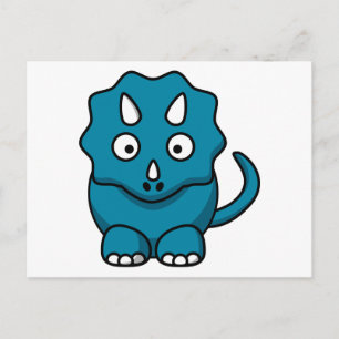 Baby Triceratops Vykort