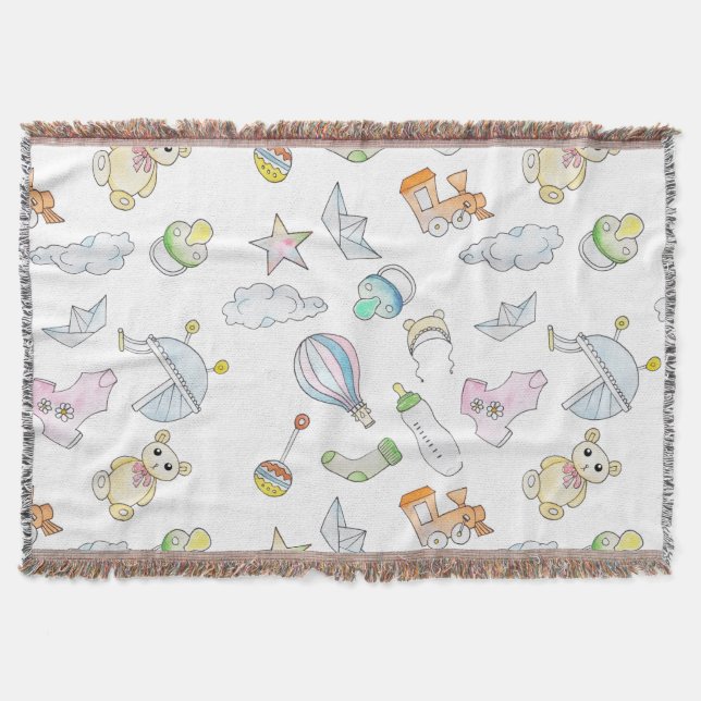 Baby Trinkets Filt (Framsidan)