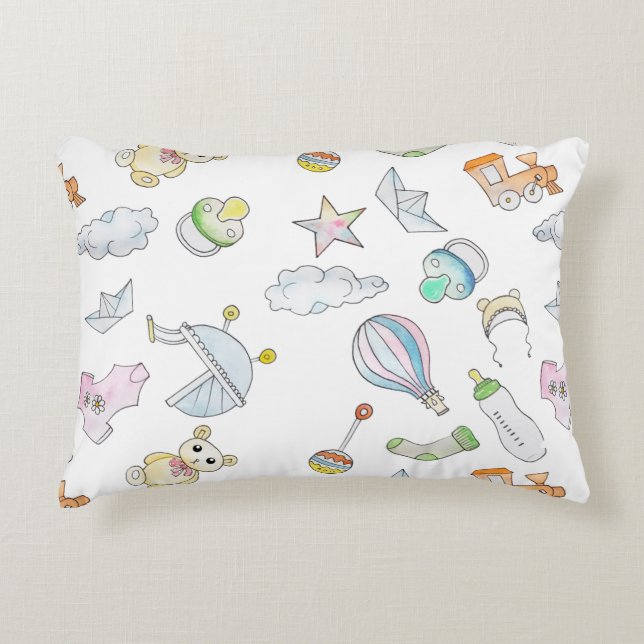 Baby Trinkets Prydnadskudde (Framsidan)