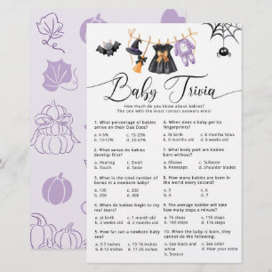 Baby Trivia Little Boo Torklina Bebis Shower
