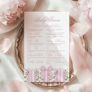 Baby Trivia Love Shack Baby Coquette Bow spel