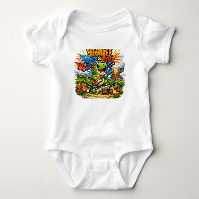 Baby Tröja Bodysuit – Mjuk, Bekväm  (Framsida)
