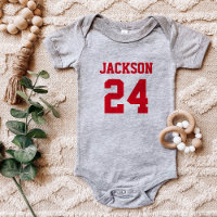 Baby Tröjans Nummer och Monogram