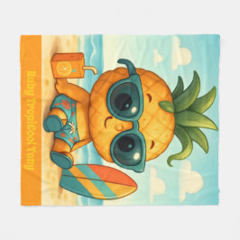 Baby TropiCool Tony - ananassökriket Fleecefilt