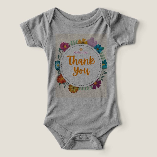 Baby Tshirt för mor dag T Shirt (Design Framsida)