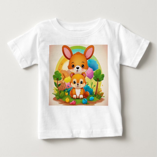 baby tshirt: Nature Buddies Edition T Shirt (Framsida)