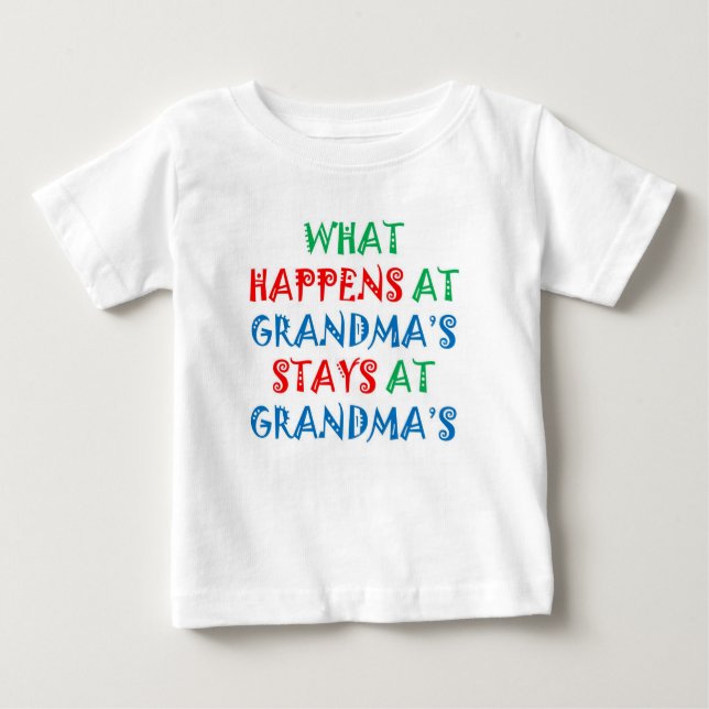 Baby TShirt: What Happmas's's Tee (Framsida)