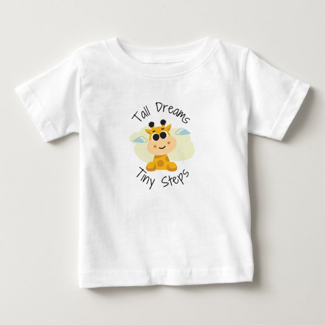 Baby tunn t-shirt i jersey (Framsida)