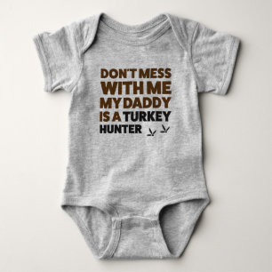 Baby Turkiet Hunting Jersey Bodydrät Shirt T Shirt