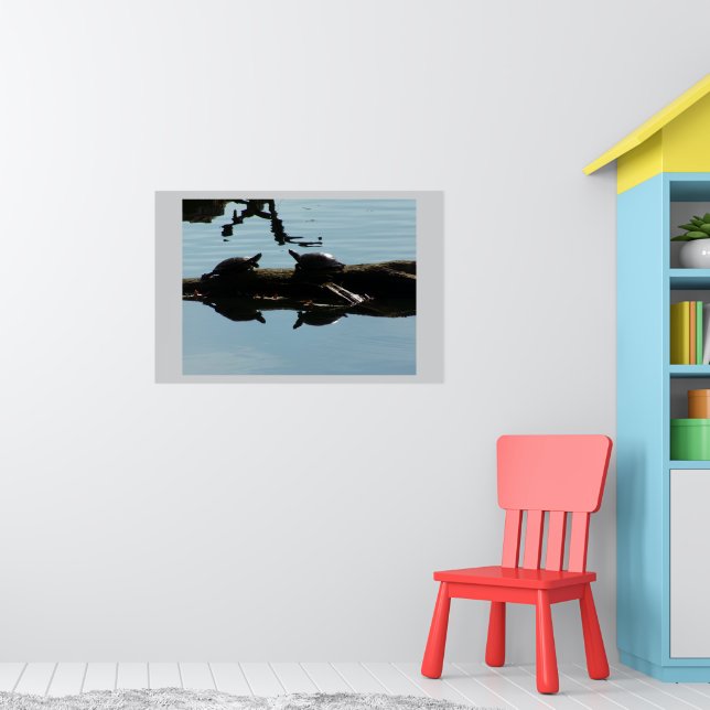 Baby Turtle Friends Poster (Barnkammare 1)