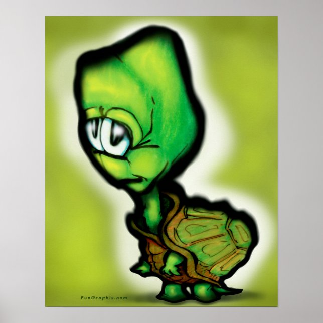 Baby Turtle Poster (Framsidan)
