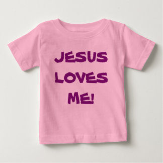 Baby Tutu Body Suit - Jesus Loves Me T-shirt