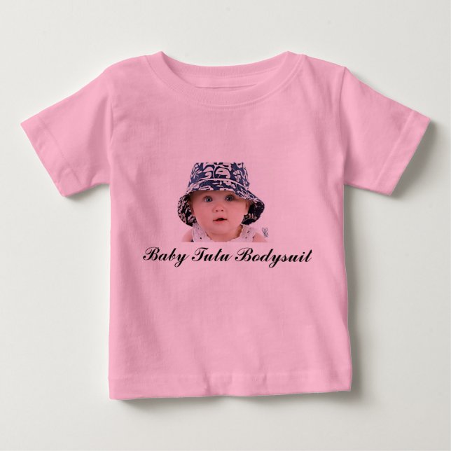 Baby Tutu Bodydress Image T Shirt (Framsida)