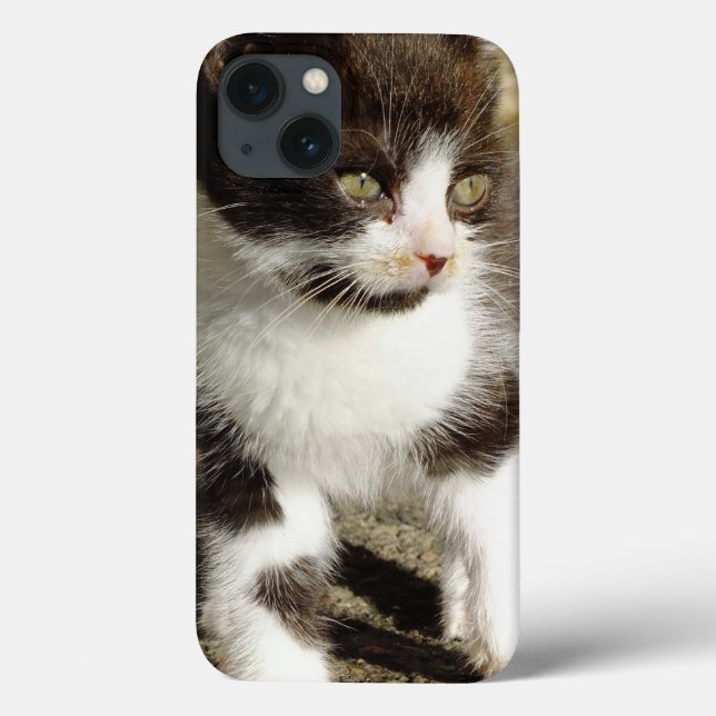 Baby Tuxedo Kitten - Cat iPad Mini Retina Case (Baksida)